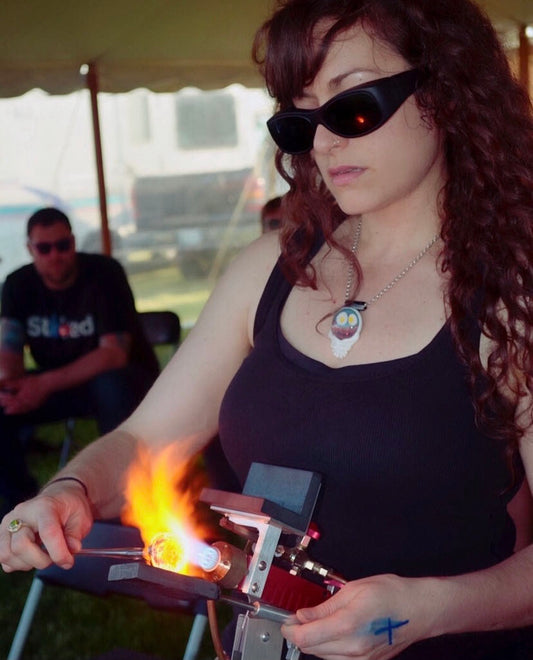 Glassblowing with Adrienne- individual lesson